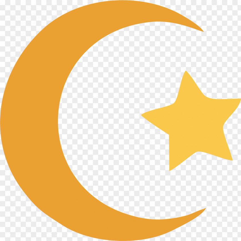 Yellow Moon Of Eid Al Fitr Al-Fitr Al-Adha Religion Clip Art PNG