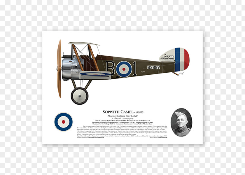 Airplane Sopwith Camel Pup Triplane Royal Aircraft Factory S.E.5 Aviation In World War I PNG