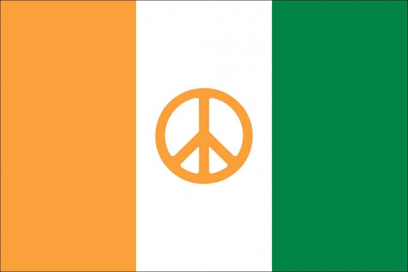 Animated St Patricks Day Clipart Ireland Saint Patrick's Peace Flag Irish People PNG