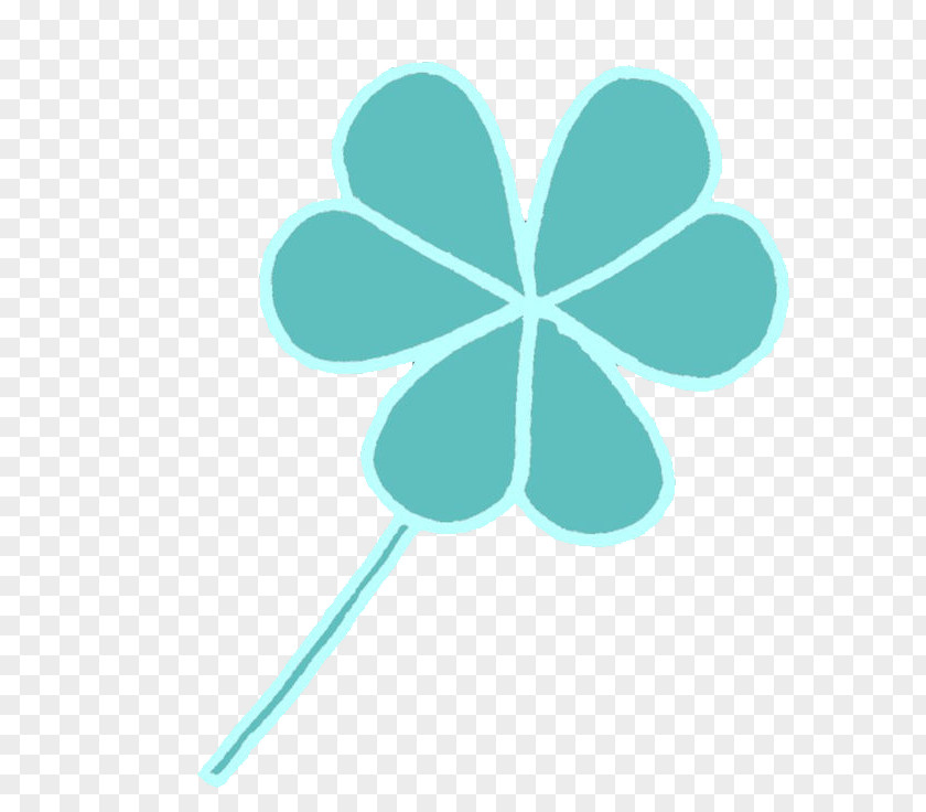 Clover Cartoon Four-leaf PNG