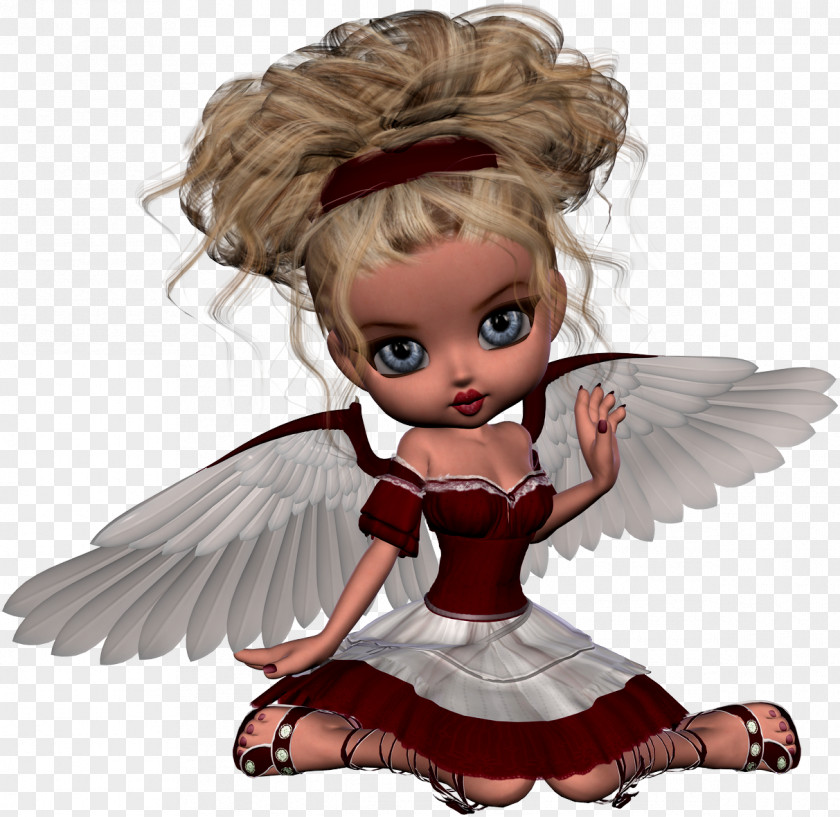 Fairy Doll Child Amigurumi Clip Art PNG
