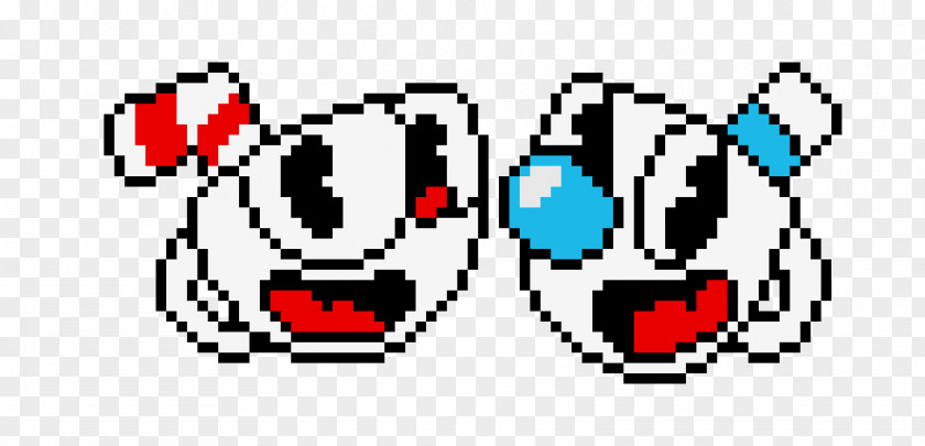 Minecraft Cuphead Bendy And The Ink Machine Pixel Art Video Games PNG