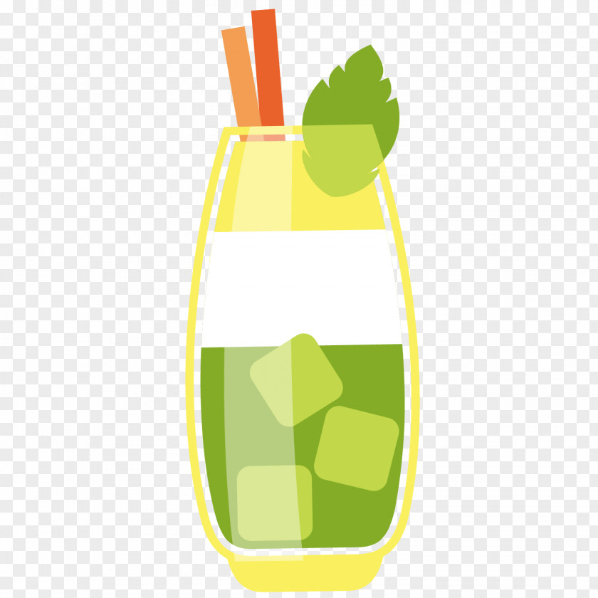 Vector Iced Ice Cream Drink Fruit PNG