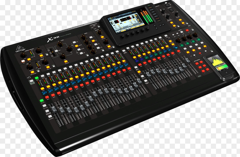 BEHRINGER X32 Audio Mixers Digital Mixing Console PNG
