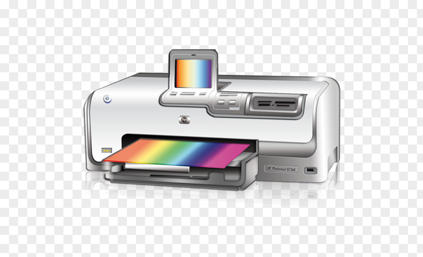 Computer Inkjet Printing Output Device Software Hardware PNG