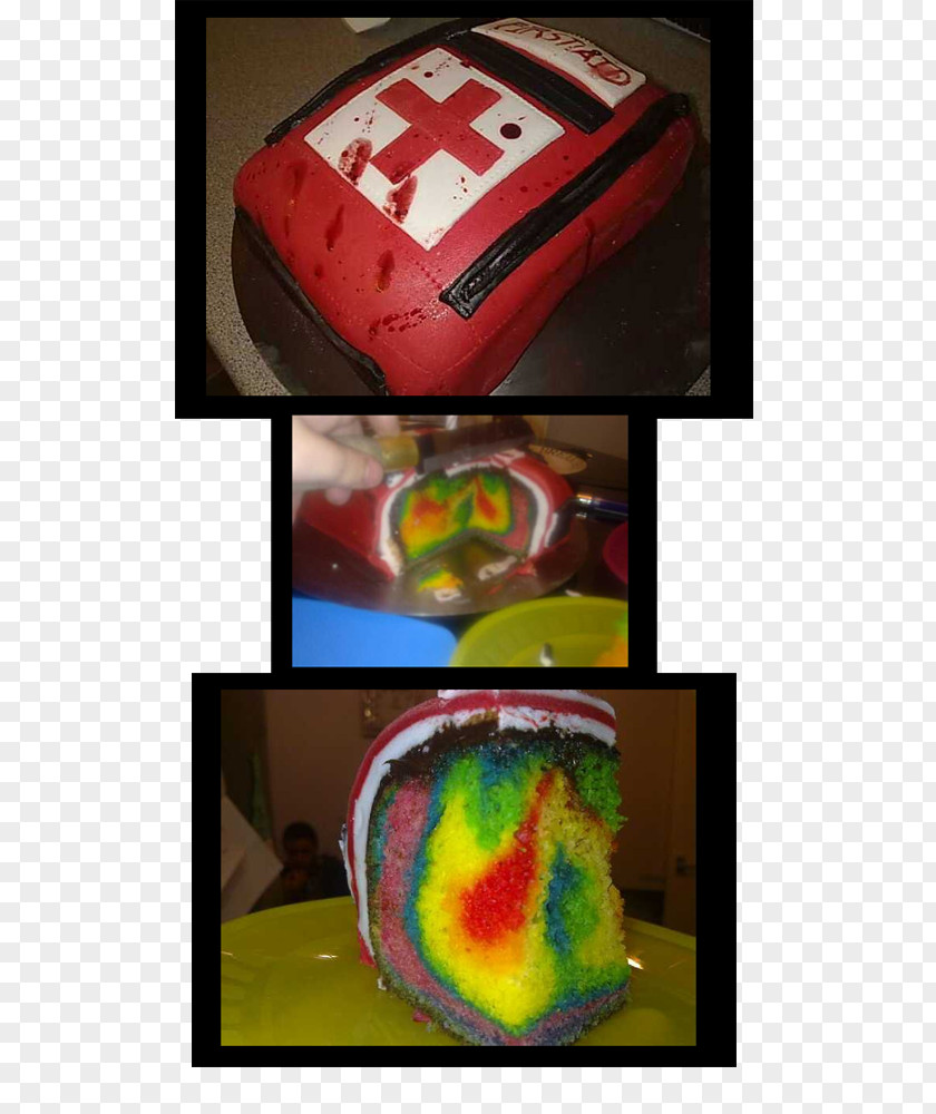 Rainbow Cake Cookie Artist PNG