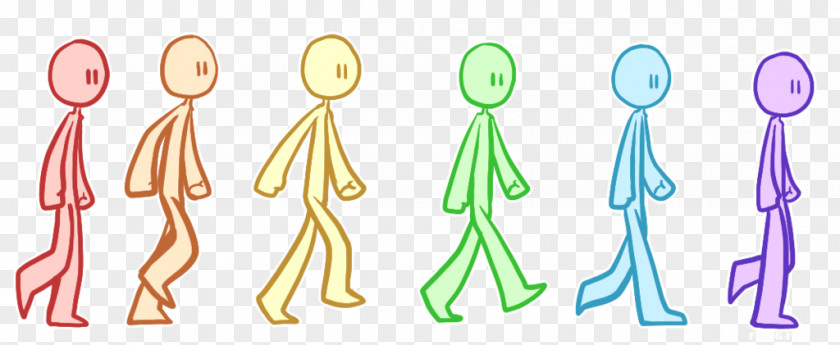 Rainbow Road Human Behavior Clip Art PNG