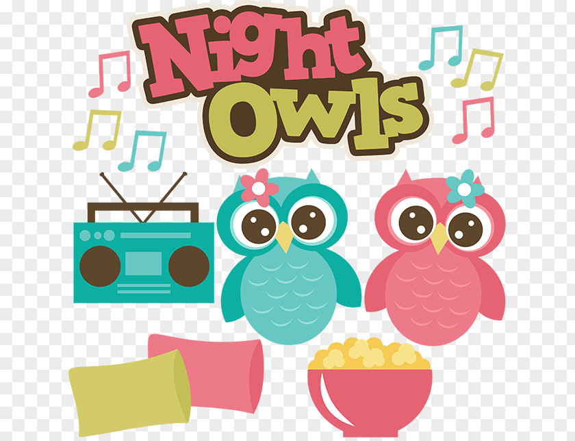 Sleepover Clipart Night Owl Clip Art PNG