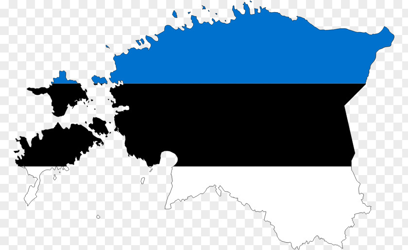 Stroke Clipart Estonian Soviet Socialist Republic Flag Of Estonia Map PNG