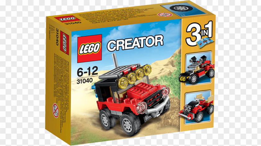 Toy Lego Racers Creator LEGO 31040 Desert PNG