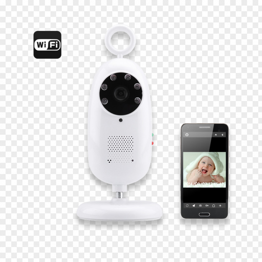 Camera Baby Monitors Wi-Fi Infant Night Vision PNG