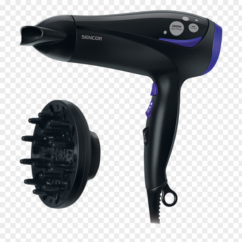 Hair Dryer Sencor SHD Dryers 7170WH Capelli Personal Care PNG