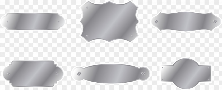 Metal Silver Plate Silvering PNG