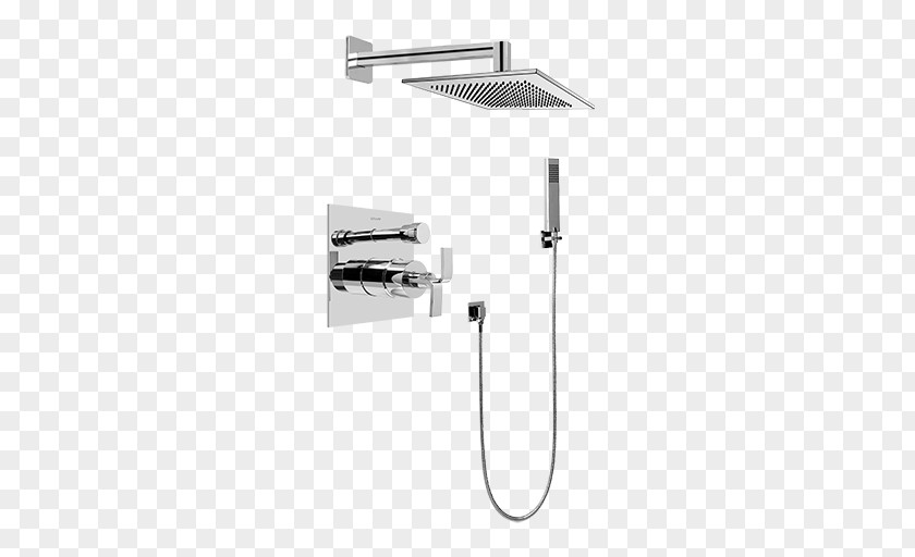 Modern Bathroom Tap Shower Bathtub Toilet PNG