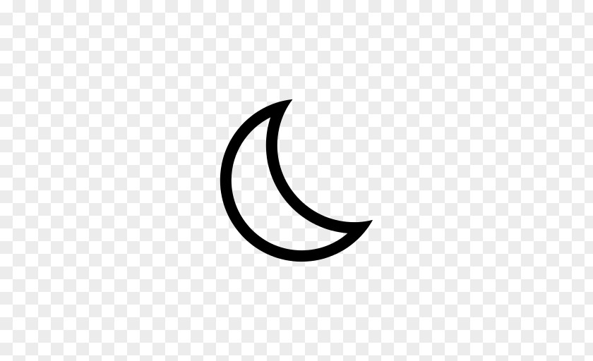 Moon Crescent Lunar Phase Solar Eclipse Outline Of The PNG