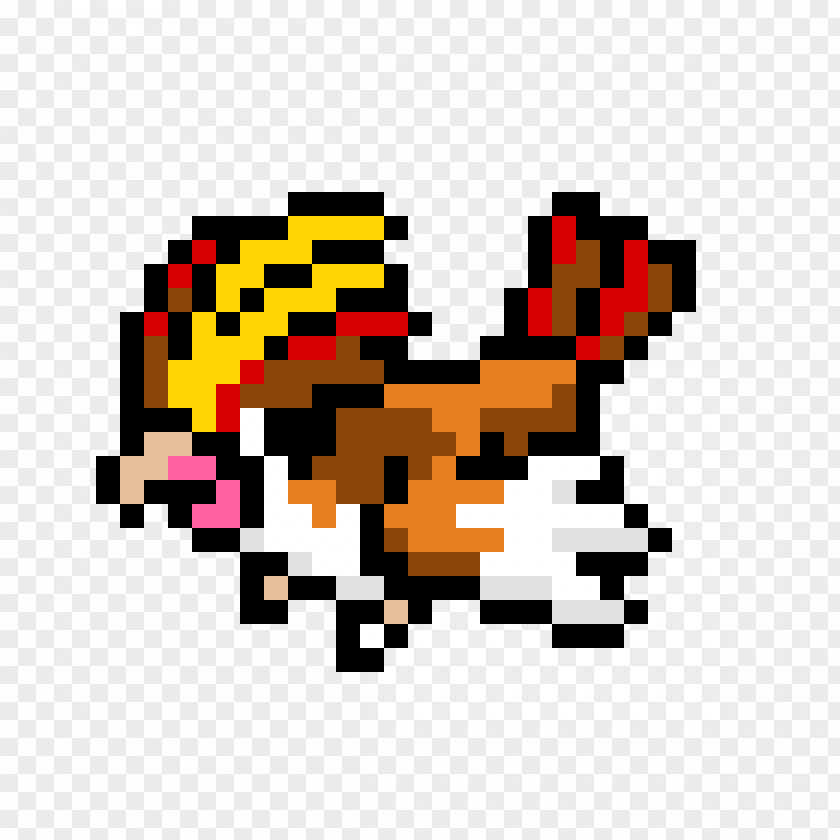 Pikachu Pidgeotto Pixel Art PNG