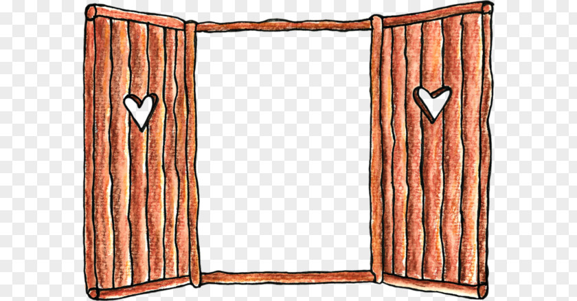 Cartoon Wooden Windows Window Wood Drawing Icon PNG