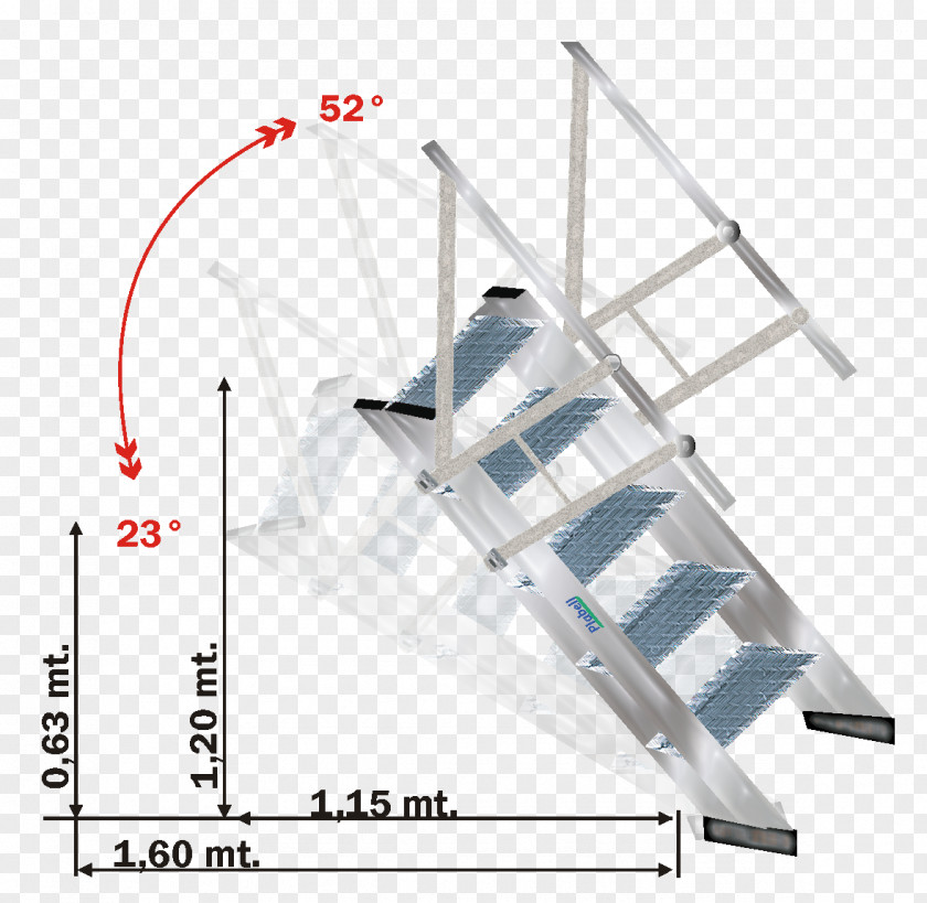 Civil Engineering Stairs Deck Railing Warehouse Wharf PNG