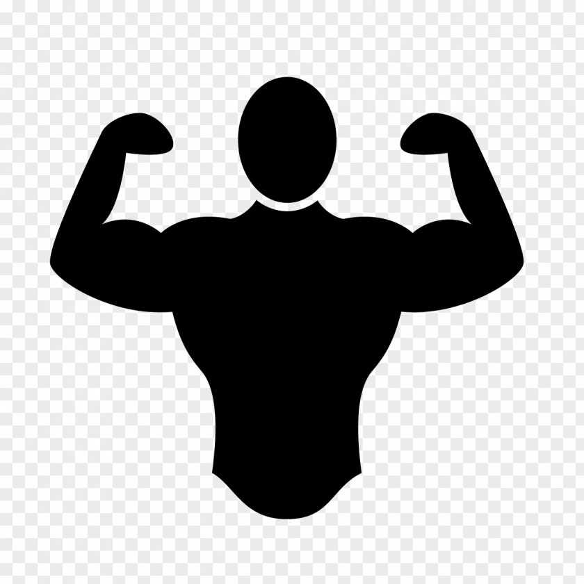 Gesture Blackandwhite Bodybuilding Silhouette Fist Pump Blog Design PNG