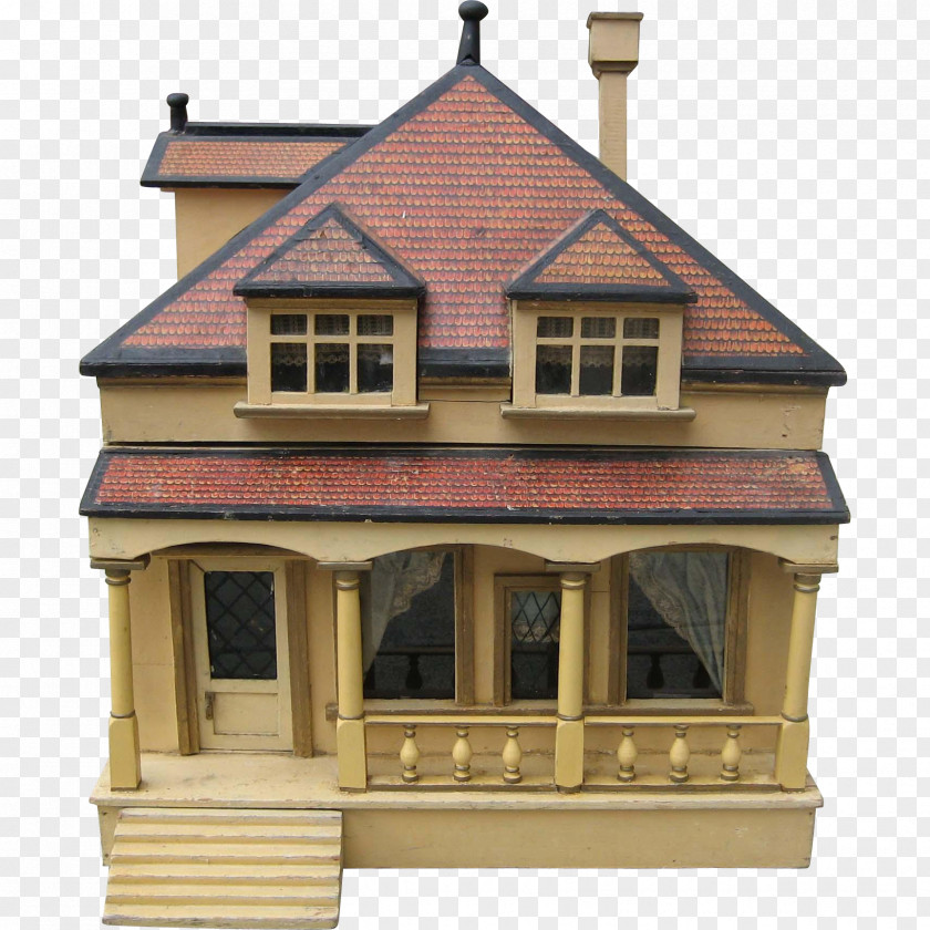 House Dollhouse Home Antique PNG