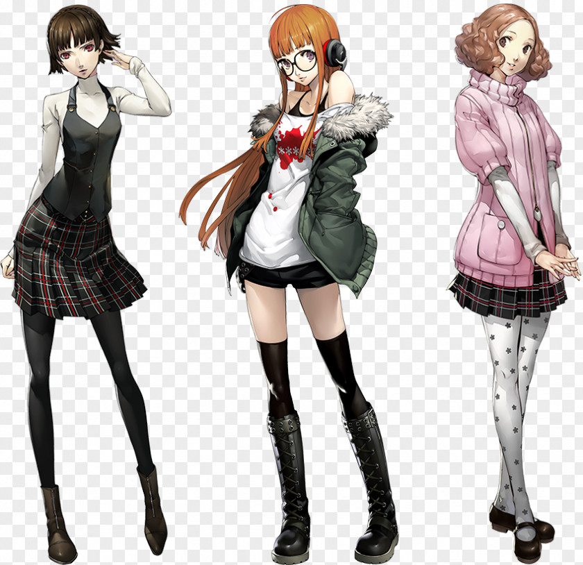 T-shirt Persona 5 Cosplay Costume Clothing PNG