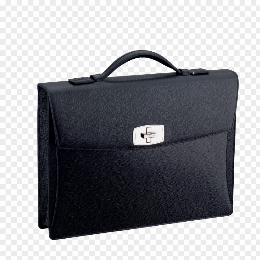 Travel Trunks Briefcase Leather Handbag S. T. Dupont Retail PNG
