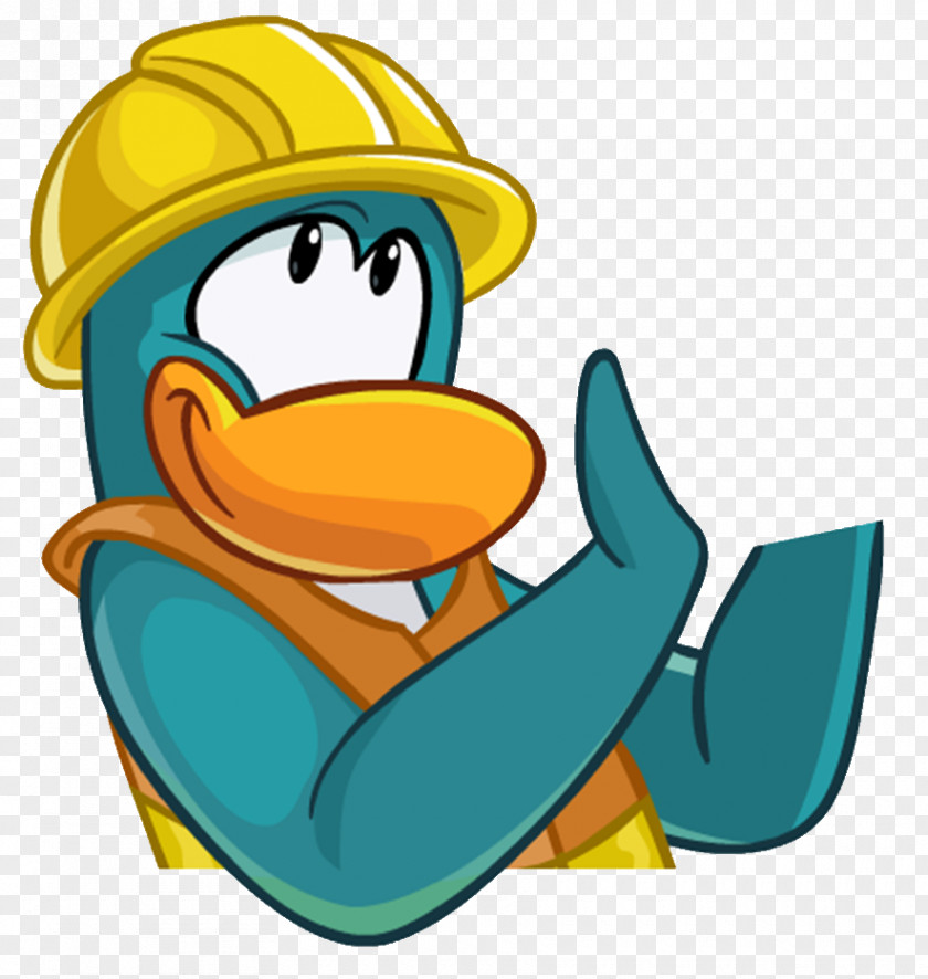 VİLLAİN Club Penguin Water Bird Duck PNG