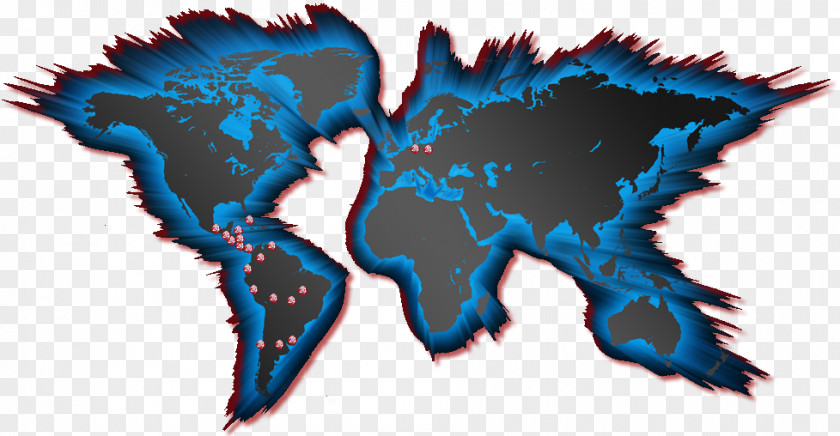 World Map HTC 华为 PNG