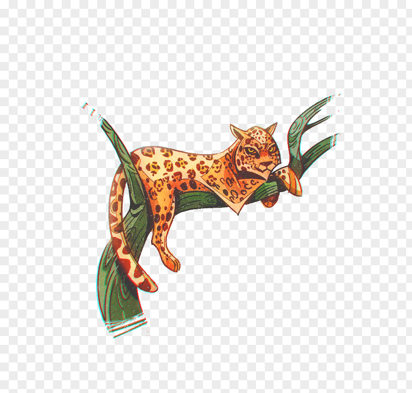 Cartoon Leopard PNG