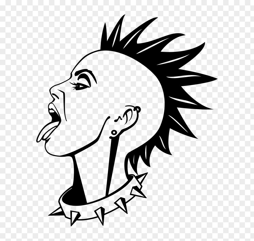 Design Punk Rock Artist Clip Art PNG