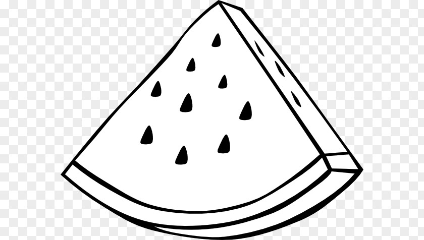 Free Watermelon Clipart Stereotype Black And White Clip Art PNG