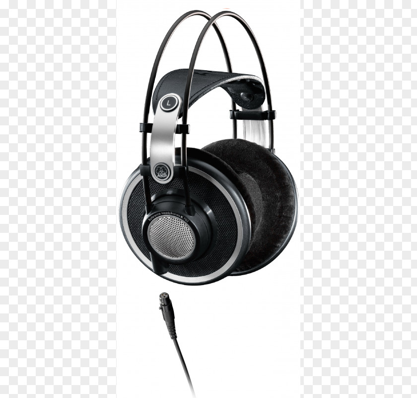 Headphones AKG K702 Acoustics Microphone K92 PNG