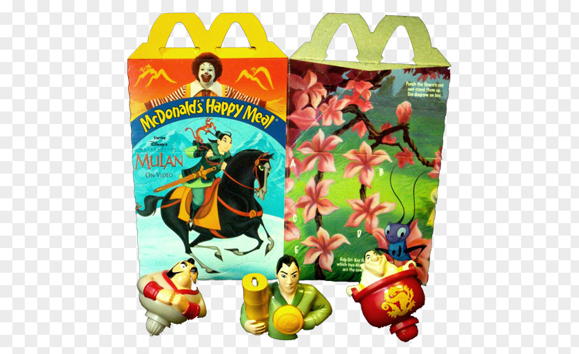 Toy McDonald's Mulan Product Happy Meal PNG