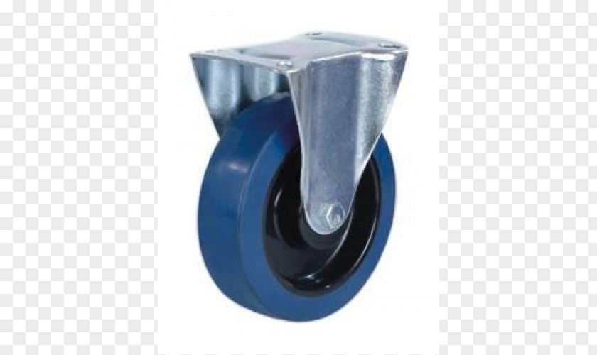 Blue Caster Wheel Plastic Polyurethane Furniture PNG