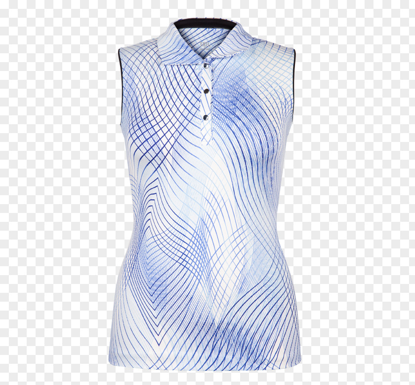 Button Blouse Sleeveless Shirt Collar Outerwear PNG