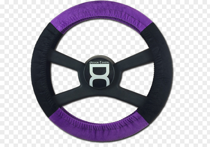 Dark Purple Motor Vehicle Steering Wheels Car Badge PNG