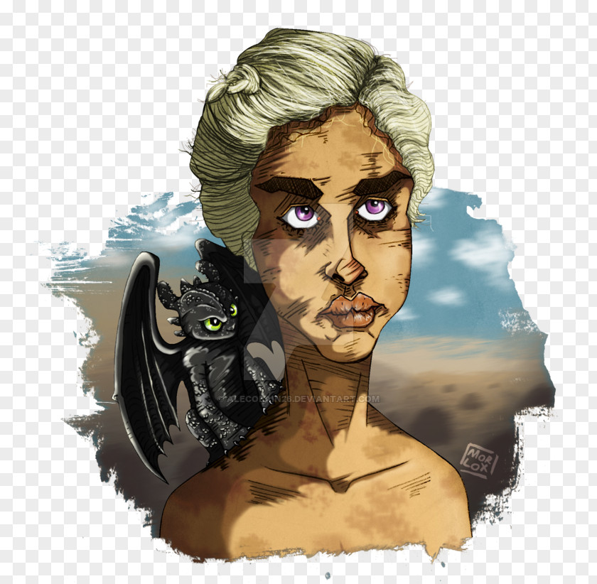 Khaleesi Portrait Legendary Creature PNG