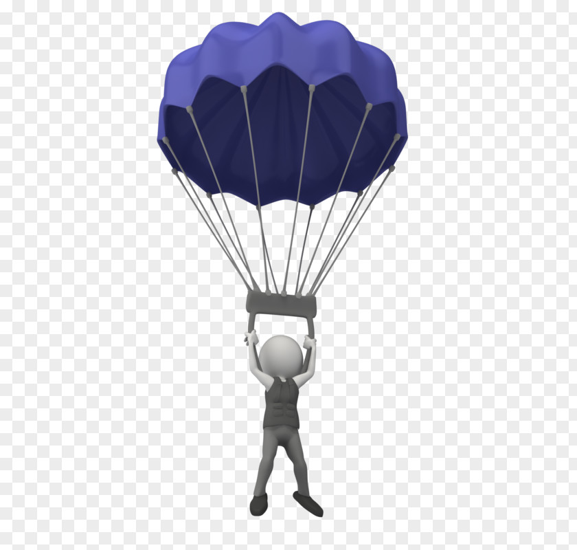 Parachute Parachuting Animation Stick Figure Clip Art PNG