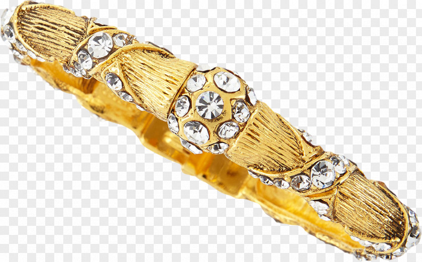 Plating Crystal Poster Bangle Bracelet Gold Body Jewellery PNG