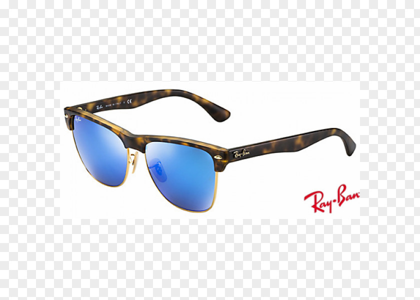 Ray Ban Goggles Ray-Ban Clubmaster Oversized Aviator Sunglasses PNG