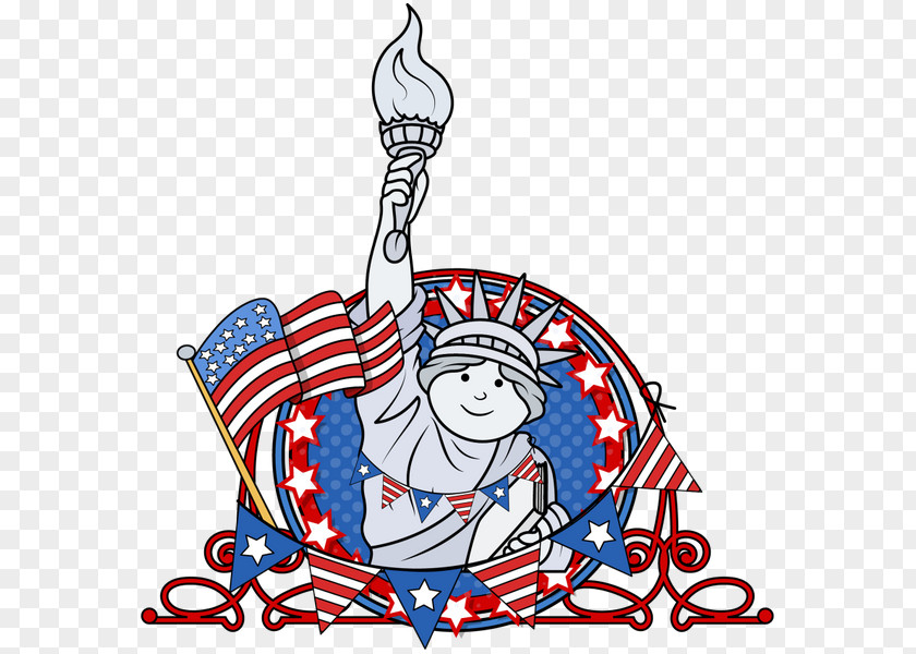 Statue Of Liberty Independence Day 4 July PNG