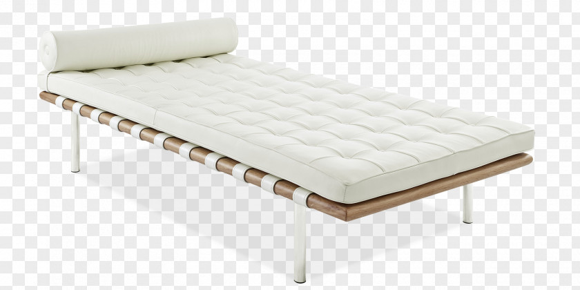 Bed Daybed Barcelona Chair Couch Furniture PNG