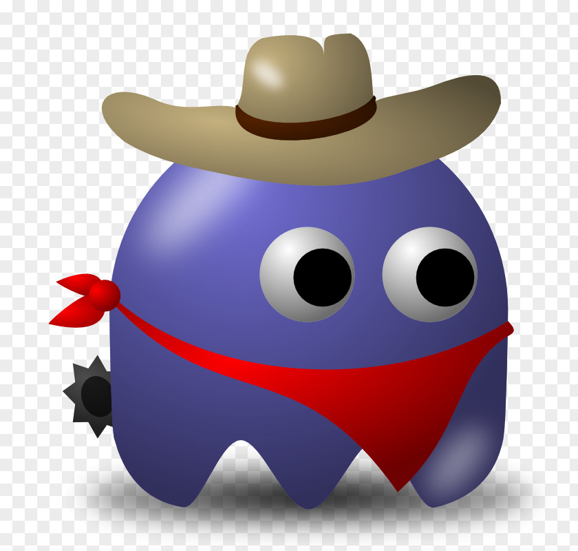 Cowboy Image Pac-Man Space Invaders Ghosts Clip Art PNG