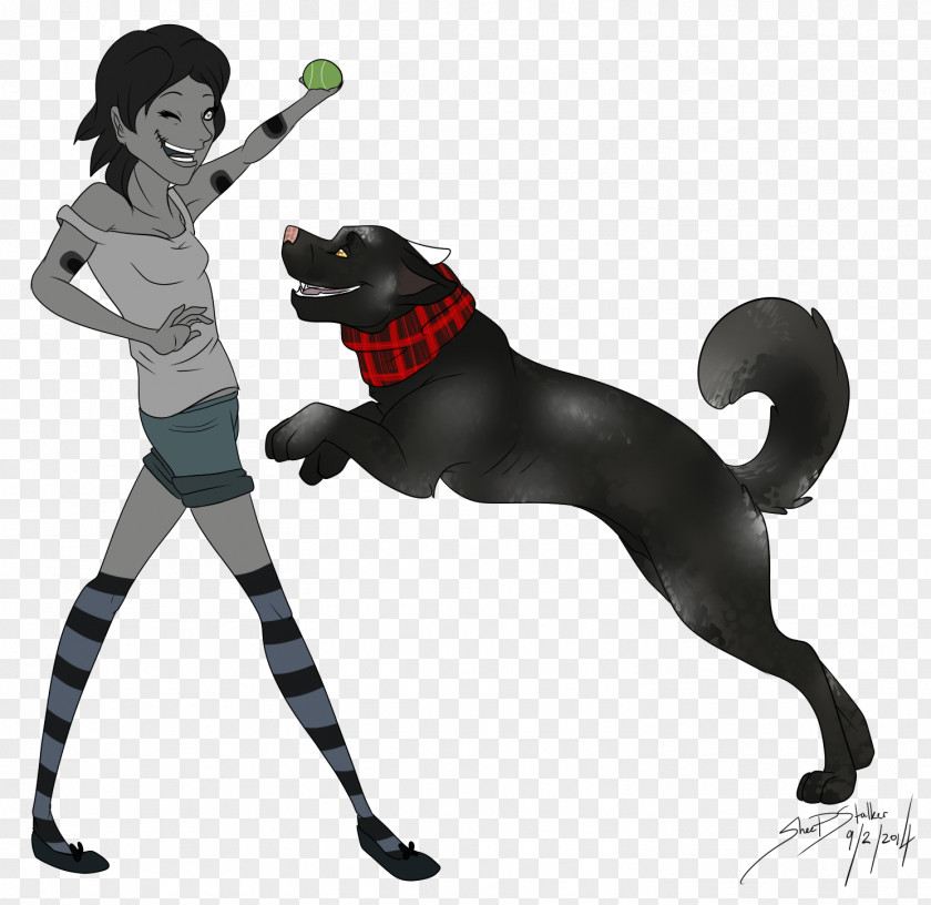 Dog Breed Leash Character Fiction PNG