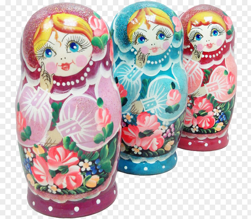 Doll Matryoshka Hug Animaatio PNG