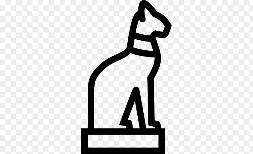 Egypt Cat Art Sculpture Clip PNG