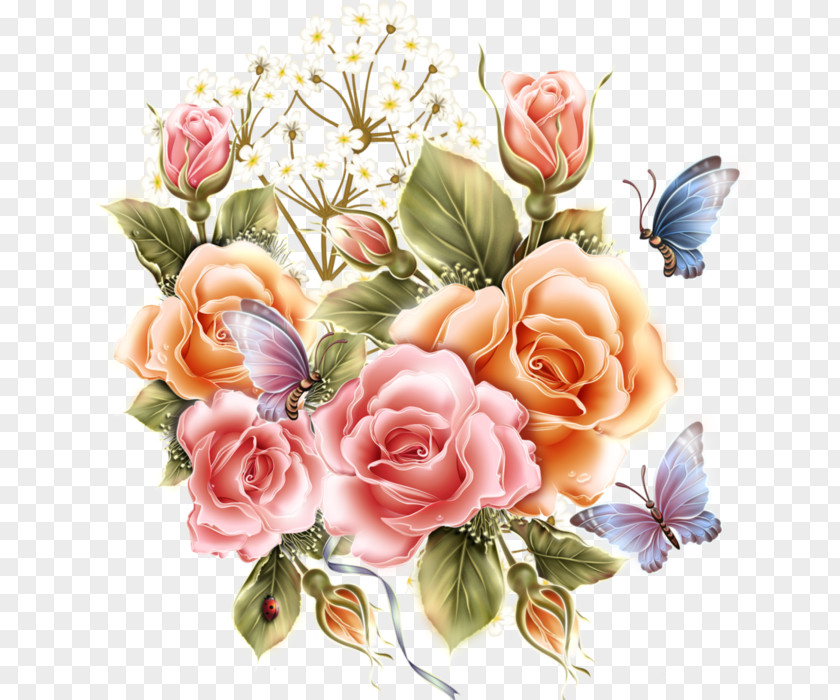 Flower Floral Design Clip Art Rose PNG
