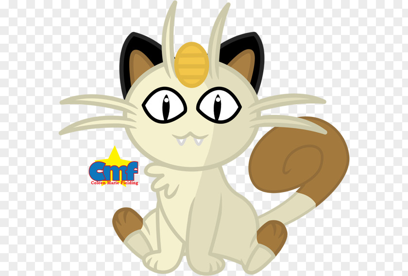 Meowth Transparent Whiskers Cartoon Fan Art Cat PNG