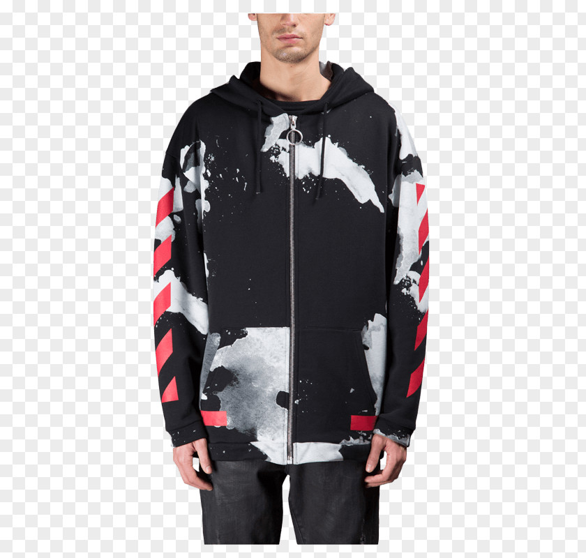 Red Spotted Clothing Hoodie T-shirt Off-White Sweater Tracksuit PNG