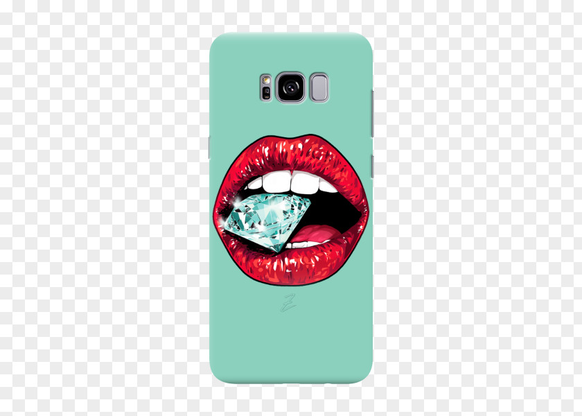 Samsung-s8 Lip Poster Art Printing Canvas PNG